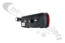 25-2920-407 Aspoeck Tail Lamp EcoFlex II - R/H With 7 Pin Connector & LED Superpoint III Outline Marker