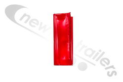 62" CIRC x 65" LONG RED Grain Sock Red FABRIC for Fruehauf PPG