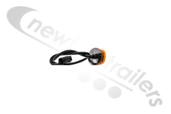 893/63/15 Rubbolite Side Marker Lamp LED M893 SM 1.5 Meter Length Lead