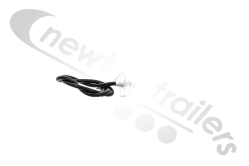 893/61/05 Rubbolite Front Marker Lamp LED M893 FEOM (White) 0.5m Lead