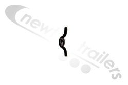 AROP19/ZP Cover Sheet Rope Cleat Hook Steel