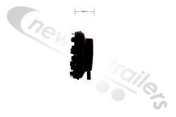 A 946 356 04 20 JOST Mercedes TE5 Hub Cap - Push On-New Design 2023
