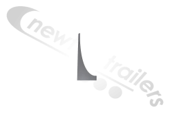 ESQ 6338-1 Rear Horizontal To Corner Post Capping Plate Fruehauf tipping trailer part