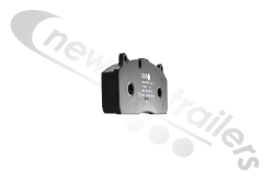 20.3.057.0015.00 SAF Brake Pads for SBS 2220 H01 / Haldex ModulT Caliper - From 12/2018