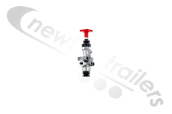 AE4262 Knorr Bremse Park Valve or Air Suspension Dump Valve - Air Lock Valve