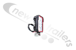 0-421-20 Durite 9 x 3w ADR Approved LED Work Lamp/Light 12/24v